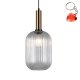 Lampa wisząca Antiola PND-5588-1M-BRO+CL Italux