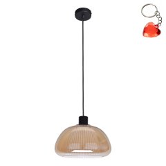 Lampa wisząca APIRO PND-84638-BK-AMB Italux