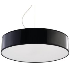 Lampa wisząca ARENA 45 Czarna SL.0118 Sollux