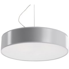 Lampa wisząca ARENA 45 Szara SL.0119 Sollux