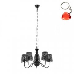 Lampa wisząca Arianna V2473B-5 BL. Italux