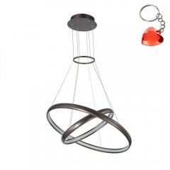 Lampa wisząca Axel MD17025-2A COFFE + WH Italux