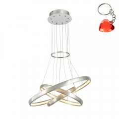 Lampa wisząca Axel MD17025-3A ALU + WH Italux
