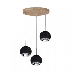 Lampa wisząca BALL WOOD 5143374R Spot-Light