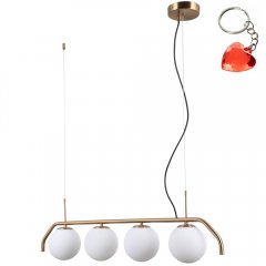 Lampa wisząca Carimi PND-3300-4-HBR Italux