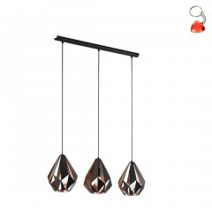 Lampa wisząca CARLTON 1 49991 Eglo