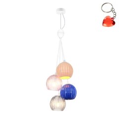 Lampa wisząca CASES PND-94794-4A-MLTI Italux