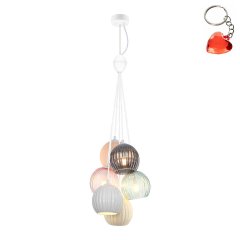 Lampa wisząca CASES PND-94794-6A-MLTI Italux
