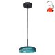 Lampa wisząca COLLE PND-48529-BK-BLU Italux