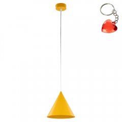 Lampa wisząca CONO YELLOW 10077 TK Lighting