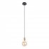 Lampa wisząca Czarny/Złoty TODI P0398 MaxLight