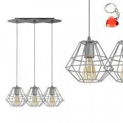 Lampa wisząca DIAMOND GRAY 2003 TK Lighting
