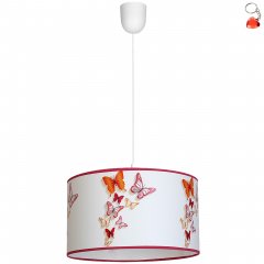 Lampa wisząca dziecięca BUTTERFLIES MLP866 Milagro