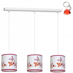 Lampa wisząca dziecięca BUTTERFLIES MLP868 Milagro