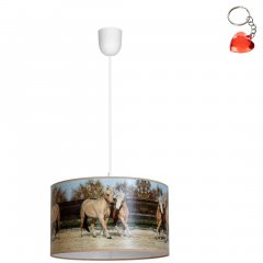 Lampa wisząca dziecięca HORSES MLP846 Milagro