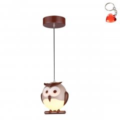 Lampa wisząca dziecięca OWL ML243 Milagro