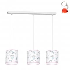 Lampa wisząca dziecięca UNICORN MLP4942 Milagro
