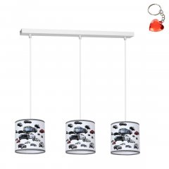 Lampa wisząca dziecięcy AUTO MLP4317 Milagro