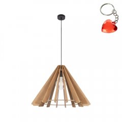 Lampa wisząca ERIS WOOD 6611 TK Lighting