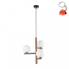 Lampa wisząca ESTERA WOOD ORZECH 10271 TK Lighting