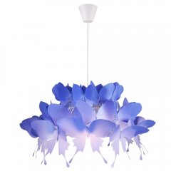 Lampa wisząca FARFALLA LP-3439 / 1P blue Light Prestige