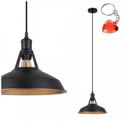Lampa wisząca Freya MDM-2315 / 1 M BK + GD Italux