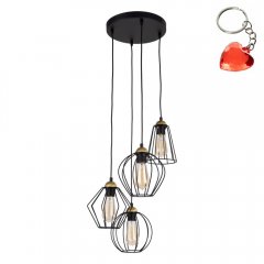 Lampa wisząca GALAXY BRASS 2713 TK Lighting