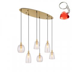 Lampa wisząca GARRI 15789-6HM Globo