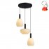 Lampa wisząca GATER PND-23541-3-BK-OP Italux