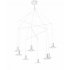 Lampa wisząca HAT LP-1661/8P WH Light Prestige