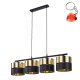 Lampa wisząca HILTON BLACK/GOLD 4342 TK Lighting