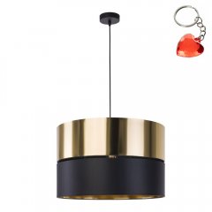 Lampa wisząca HILTON BLACK / GOLD 4346 TK Lighting