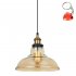 Lampa wisząca Hubert MDM-2381/1 GD+AMB Italux