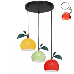 Lampa wisząca jabłka na okręgu APPLE 8943 Luminex