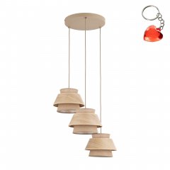 Lampa wisząca KALUM WOOD 11808 TK Lighting