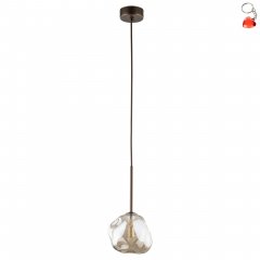 Lampa wisząca LAVA BROWN 11025 TK Lighting