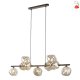Lampa wisząca LAVA BROWN 11037 TK Lighting
