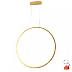 Lampa wisząca łazienkowa LED 28W IP44 LOOP PL0119-65-GD Yaskr