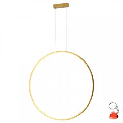 Lampa wisząca łazienkowa LED 39W IP44 LOOP PL0119-85-GD Yaskr