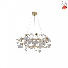 Lampa wisząca LEAF MD2858-6AS-G Zuma Line