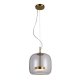Lampa wisząca LED 10W CASTE PND-17760A-BRSS-CL Italux
