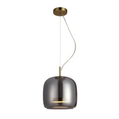 Lampa wisząca LED 10W CASTE PND-17760A-BRSS-SG Italux