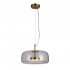 Lampa wisząca LED 10W CASTE PND-17760B-BRSS-CL Italux