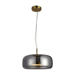 Lampa wisząca LED 10W CASTE PND-17760B-BRSS-SG Italux