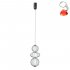 Lampa wisząca LED 10W RABEL PND-344221-3V-BK Italux