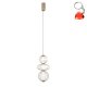 Lampa wisząca LED 10W RABEL PND-344221-3V-HBR Italux