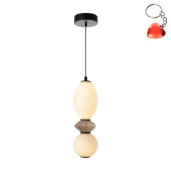 Lampa wisząca LED 12W BALOS PND-94921-2B-BK Italux