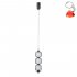 Lampa wisząca LED 12W PEDRO PND-34405-3V-BK Italux