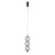 Lampa wisząca LED 12W PEDRO PND-34405-3V-BK Italux