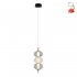 Lampa wisząca LED 12W TESTA PND-84938-3-BK Italux